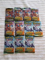 Lot of Sealed Pokemon Roaring Skies Card Packs
