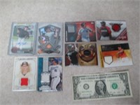Lot of Nice Baseball Card Relics & Autograph