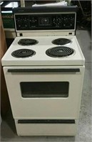 McCrary apartment size stove, 24" x 25" x 47"