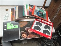 Nice Lot of 33 RPM Records - Beatles, Sonny &