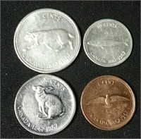 1867-1967 Silver centennial coins lot #1