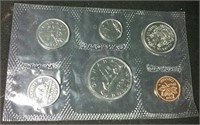 1969 uncirculated Canadian coin set
