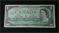1967 Canada $1 bill
