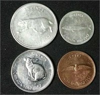 1867-1967 Silver centennial coins lot #2