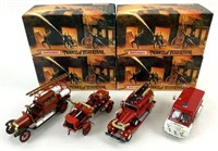 (4) Matchbox Fire Engine Models Of Yesteryear