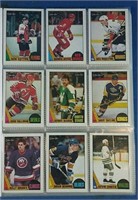1987-88 OPC hockey cards -90 total