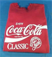 Mens extra large coca-cola sweatshirt