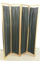 Four panel Room divider, 56" x 69"