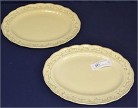 2pcs 13" Royal Doulton Somerset Platters