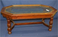 Hooker Furniture Glass Top Coffee Table