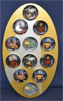 1997 Star Trek Hamilton Mini Plate Collection