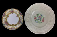 (2) Antique Wedgwood Plates