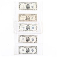 [US] $5 Silver Certificates