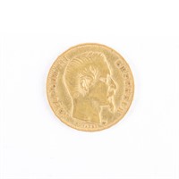 [France] Gold 20 Francs, 1855