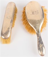 English Sterling Vanity Brushes Charles Dalgleish