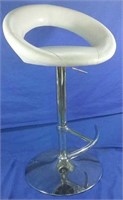 Modern Adjustable leather stool #2