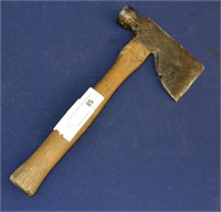 Antique Wood handle Hammer Head Hatchet