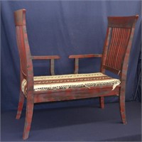 42" Arts & Crafts 2 Chair Porch Bench