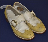 Vintage Du-Flex Tru Stance Golf Shoes