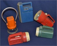 5 Vintage Flashlights and Lanterns