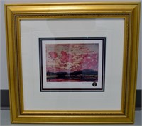 Tom Thomson "Sunset" 199/395 Ltd Ed. Print