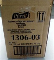 3 PC. Purell hand sanitizer foam