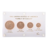[US] 1986 4-Piece American Gold Eagle Set