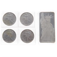 [US] Silver Bullion Coins & Bar
