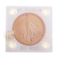 [US] 1922 St. Gaudens $20 Gold Double Eagle