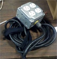Hardwire extension cord