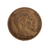 [France] Napoleon III 1860 Gold 20 Francs