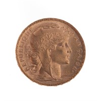 [France] 3rd Republic 1905 Gold 20 Francs