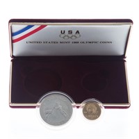 [US] 2-Coin 1988 Olympic Proof Set