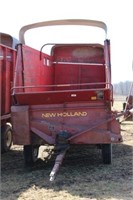 NH #8 FORAGE WAGON W/ HORST RUNNING GEAR