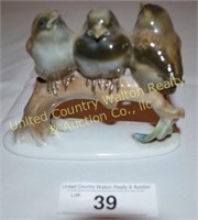 Rosenthal Three Birds on a Limb Figurine