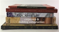 Books, Misc Carpentry, Rocks (6)