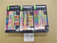 3 New Packs Casemate Fashion Pencils 60/Box