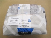 Assorted New Shower Curtains Lot