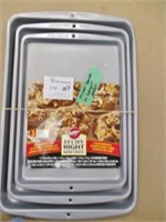 3 Pc Wilton Cookie Sheet Pan Set