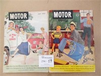 2 Vintage 1955 Motor Magazines