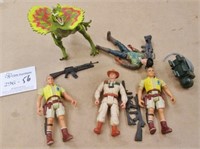 Lot of Jurassic Park Action Figures