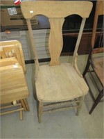 Antique Wood Kitchen Chair