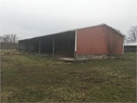 30' x 100' lofing barn