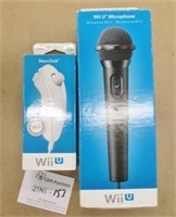 New Wii U Nunchuk & Microphone