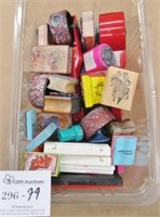 Lot of Mixed Rubber Stamps