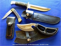 3pc Buck Knife, Skinner Knife
