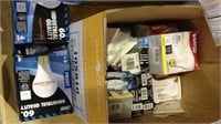 Box lot of new light bulbs including about eight