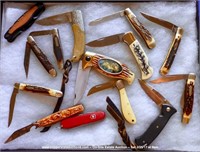 14pc Folding Knives, Pocket Knives