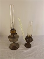 ALADDIN LAMP & BRASS KEROSENE LAMP