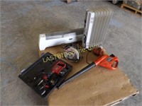 SAWS, BLOWER, HEATERS